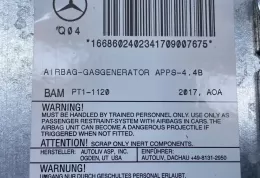 166860240 подушка безпеки пасажира Mercedes-Benz GLE (W166 - C292) 2017