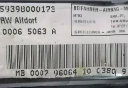 459398000173 подушка безпеки пасажира Mercedes-Benz E W210 1999