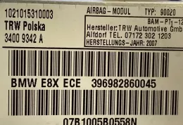 34009342A подушка безпеки пасажира BMW 1 E81 E87 2005