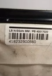 418232900560 подушка безопасности пассажира Nissan Micra 2005