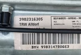 99B3147B0663 подушка безпеки пасажира BMW 5 E39 2000