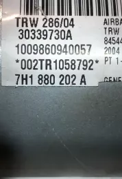 1009860940057 подушка безопасности пассажира Volkswagen Transporter - Caravelle T5 2004
