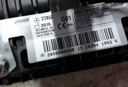 A2058600500 подушка безпеки пасажира Mercedes-Benz C W205 2017