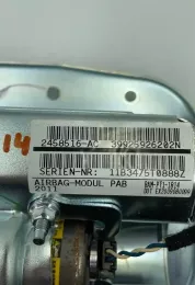 1183475T0888Z подушка безопасности пассажира BMW X3 F25 2012