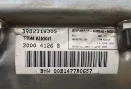 00B1477B0657 подушка безопасности пассажира BMW 5 E39 2000