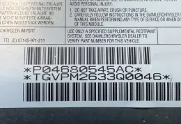 P04680545AC подушка безпеки пасажира Chrysler Pacifica 2004