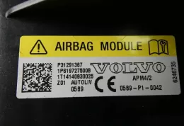 1P619727500B подушка безпеки пасажира Volvo V40 2014