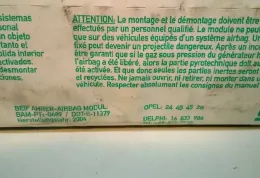 23590 подушка безпеки пасажира Opel Corsa C 2003
