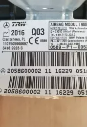 1107505960697 подушка безопасности пассажира Mercedes-Benz C W205 2017