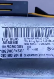 1012528970065 подушка безопасности пассажира Skoda Superb B5 (3U) 2004