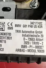 39936383703 подушка безпеки пасажира BMW X4 G02 2020