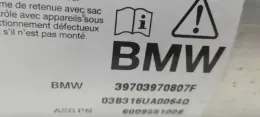 39703970808F подушка безопасности пассажира BMW 5 E39 2001