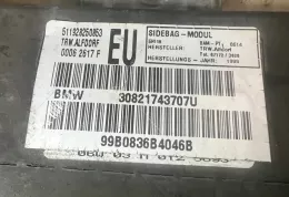 511928250853 подушка безпеки передніх дверей BMW 3 E46 1998