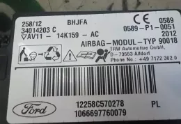 1932002 подушка безпеки передніх дверей Ford B-MAX 2012