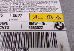 6963002 подушка безопасности передней двери BMW 5 E60 E61 2007