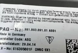 616305801F подушка безопасности передней двери Porsche 911 991 2016