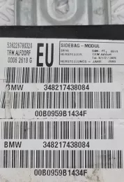 00B0959B1434F подушка безопасности передней двери BMW 3 E46 2004