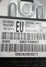 00B3429B55217 подушка безпеки передніх дверей BMW 3 E46 2001