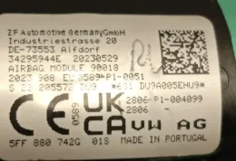 5FF880742G подушка безпеки передніх дверей Cupra Formentor 2023