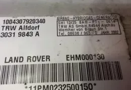 EHM0001300 подушка безопасности передней двери Land Rover Range Rover L322 2003