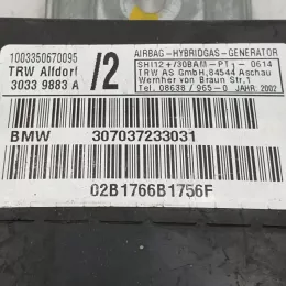 02B1766B1756F подушка безопасности передней двери BMW X5 E53 2004