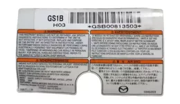 GSB00813503 подушка безпеки сидіння Mazda 6 2009