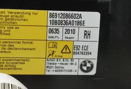 86912086602A подушка безпеки сидіння BMW 3 E92 E93 2008