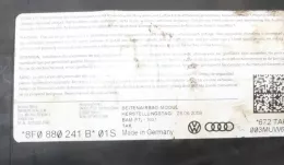 8F0880241B подушка безопасности сиденья Audi A5 8T 8F 2009