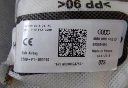 4M0880442D подушка безопасности сиденья Audi Q7 4M 2016