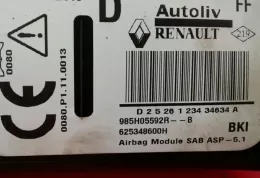 985H05592H подушка безопасности сиденья Renault Captur 2015