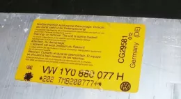 1Y0880077H подушка безпеки сидіння Volkswagen New Beetle 2001