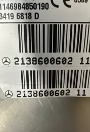 1146984850190 подушка безопасности сиденья Mercedes-Benz GLC X253 C253 2016