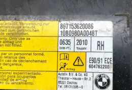 867153620086 подушка безопасности сиденья BMW 3 E90 E91 2011