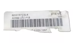 8200151075A подушка безопасности Airbag на руле Nissan Primastar