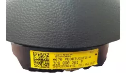 306842899N44A подушка безопасности Airbag на руле Volkswagen PASSAT B7