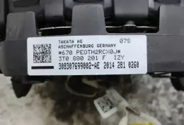 306307699002AE подушка безопасности Airbag на руле Skoda Octavia Mk3 (5E)
