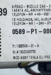 0589P1000552 подушка безопасности Airbag на руле Tesla Model S