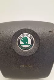 1Z0880201A подушка безопасности Airbag на руле Skoda Octavia Mk2 (1Z)