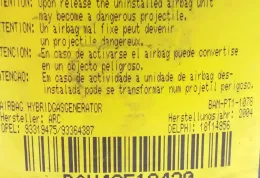 93319475 подушки безпеки Airbag на кермі Opel Meriva A