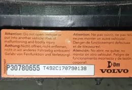 P30780655 подушки безпеки Airbag на кермі Volvo V70