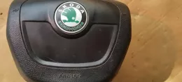 5J0880201J подушка безопасности Airbag на руле Skoda Fabia Mk2 (5J)