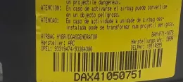 DAX41050751 подушка безопасности Airbag на руле Opel Meriva A