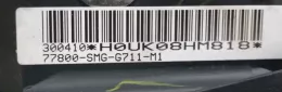 H0UK08HM818 подушка безопасности Airbag на руле Honda Civic