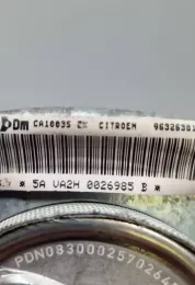 96326381ZX подушка безопасности Airbag на руле Citroen C5