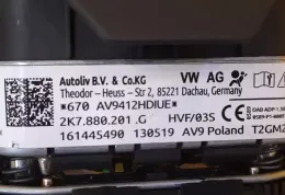 2K7880201G подушка безопасности Airbag на руле Volkswagen Transporter - Caravelle T7