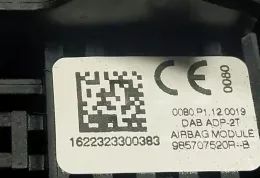 985707520R подушки безпеки Airbag на кермі Renault Kangoo II