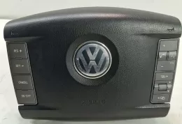 61549071F подушка безопасности Airbag на руле Volkswagen Phaeton