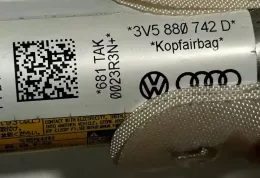 18421 штора подушок безпеки Skoda Superb B8 (3V) 2016