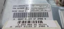 1001180020137 штора подушок безпеки Mercedes-Benz C W203 2001