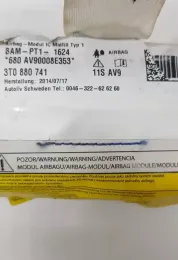 AW90008E353 штора подушек безопасности Skoda Superb B6 (3T) 2012